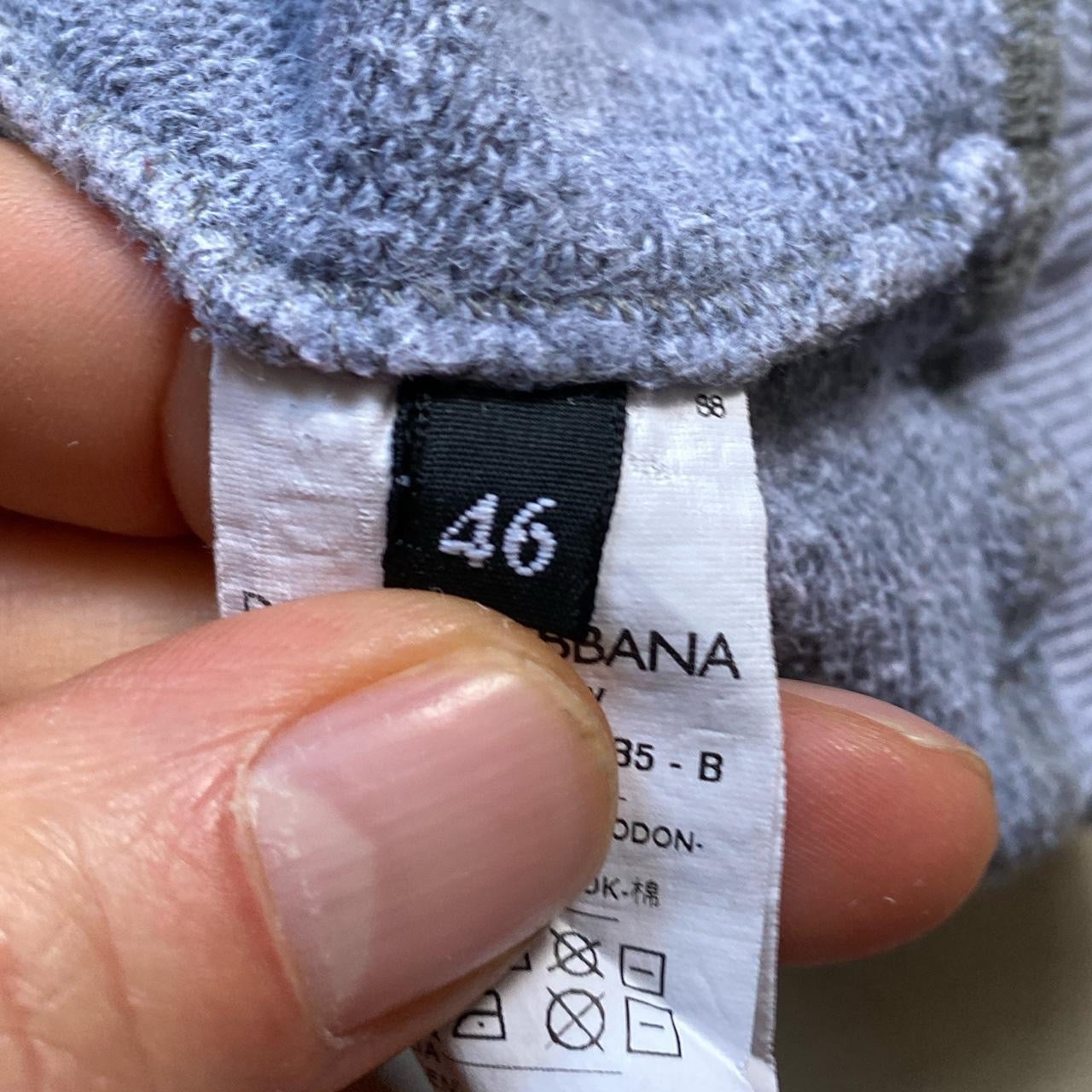 Dolce & Gabbana Mike Tyson Grey Hoodie (Medium)