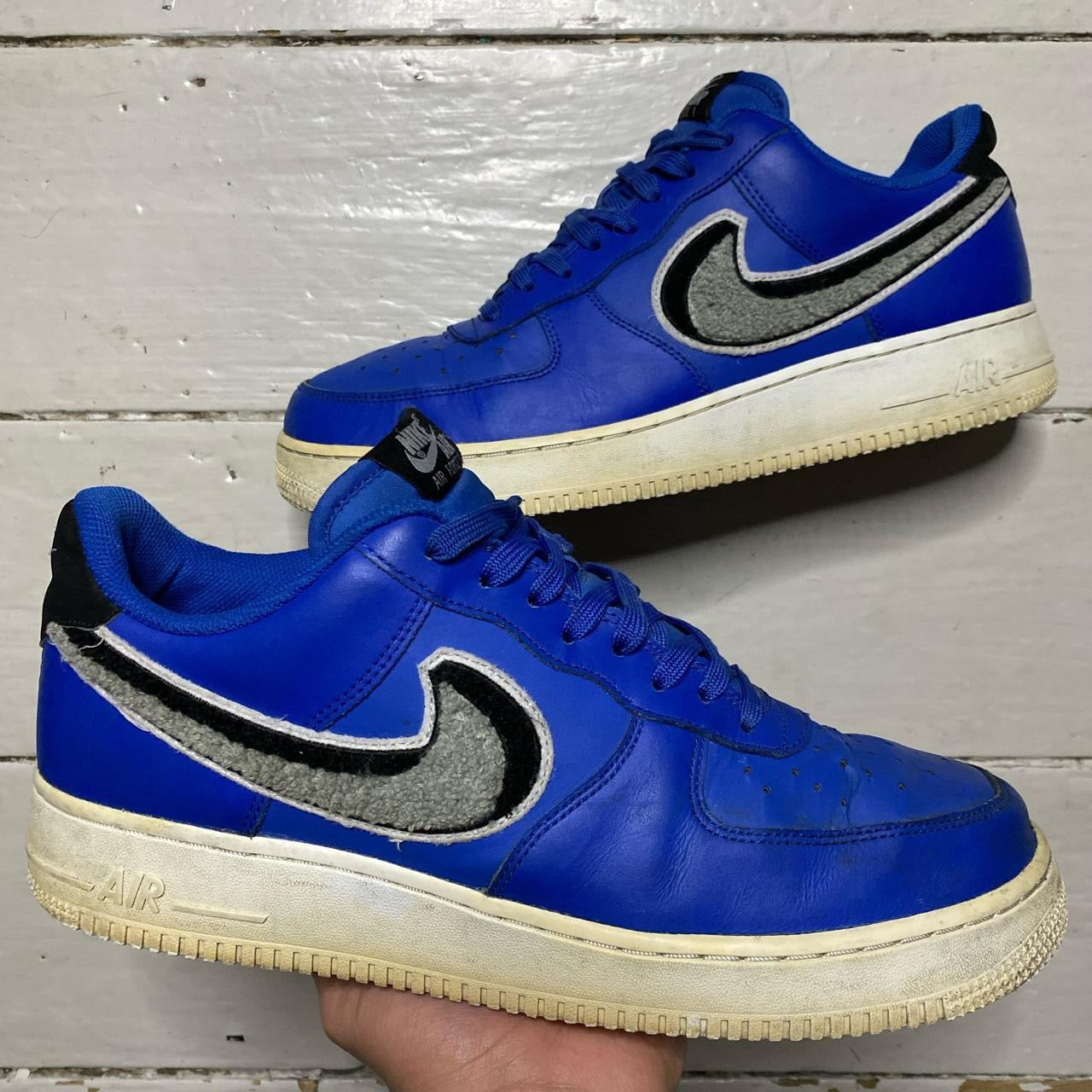 Nike Air Force 1 Blue Towelling (UK 10)