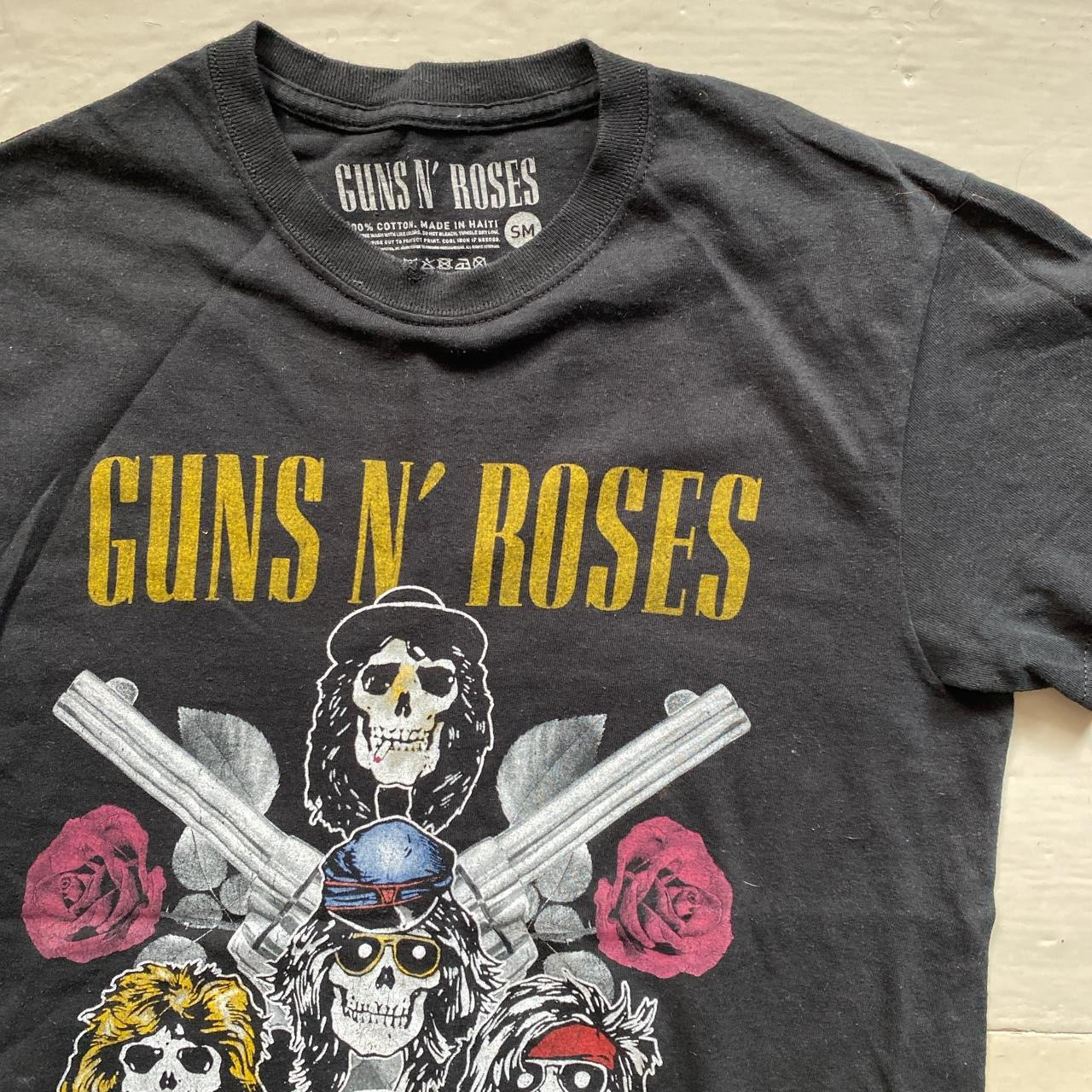 Guns N Roses Womens Black T Shirt (S/M)