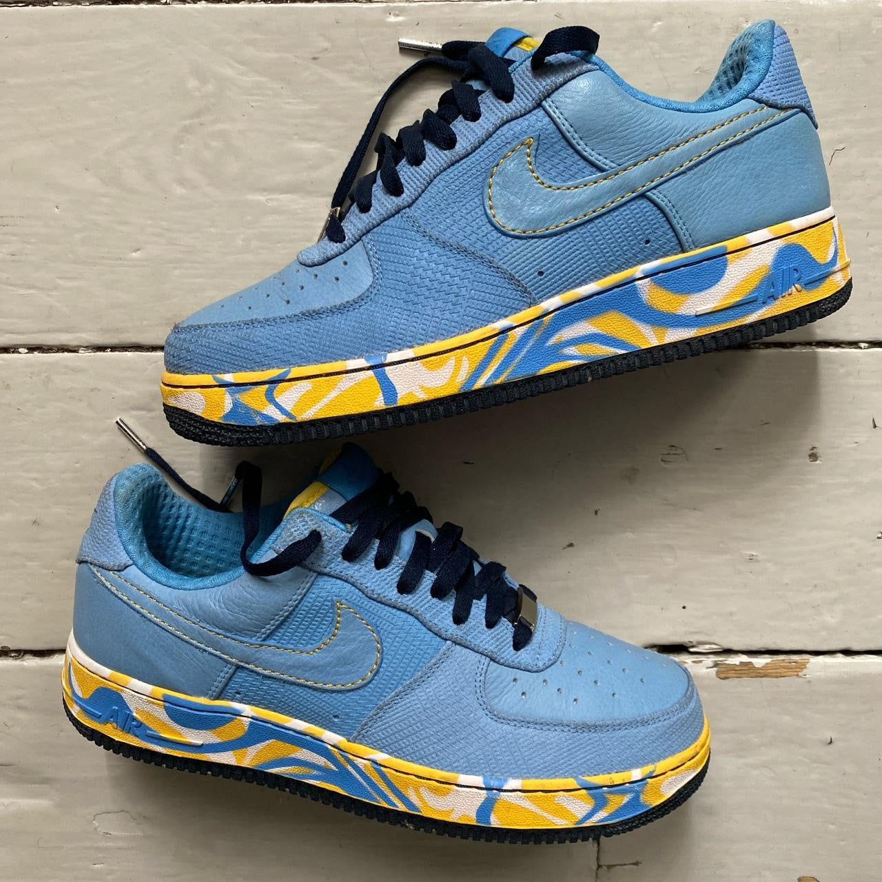 Nike Air Force 1 Vintage Light Blue (UK 8.5)