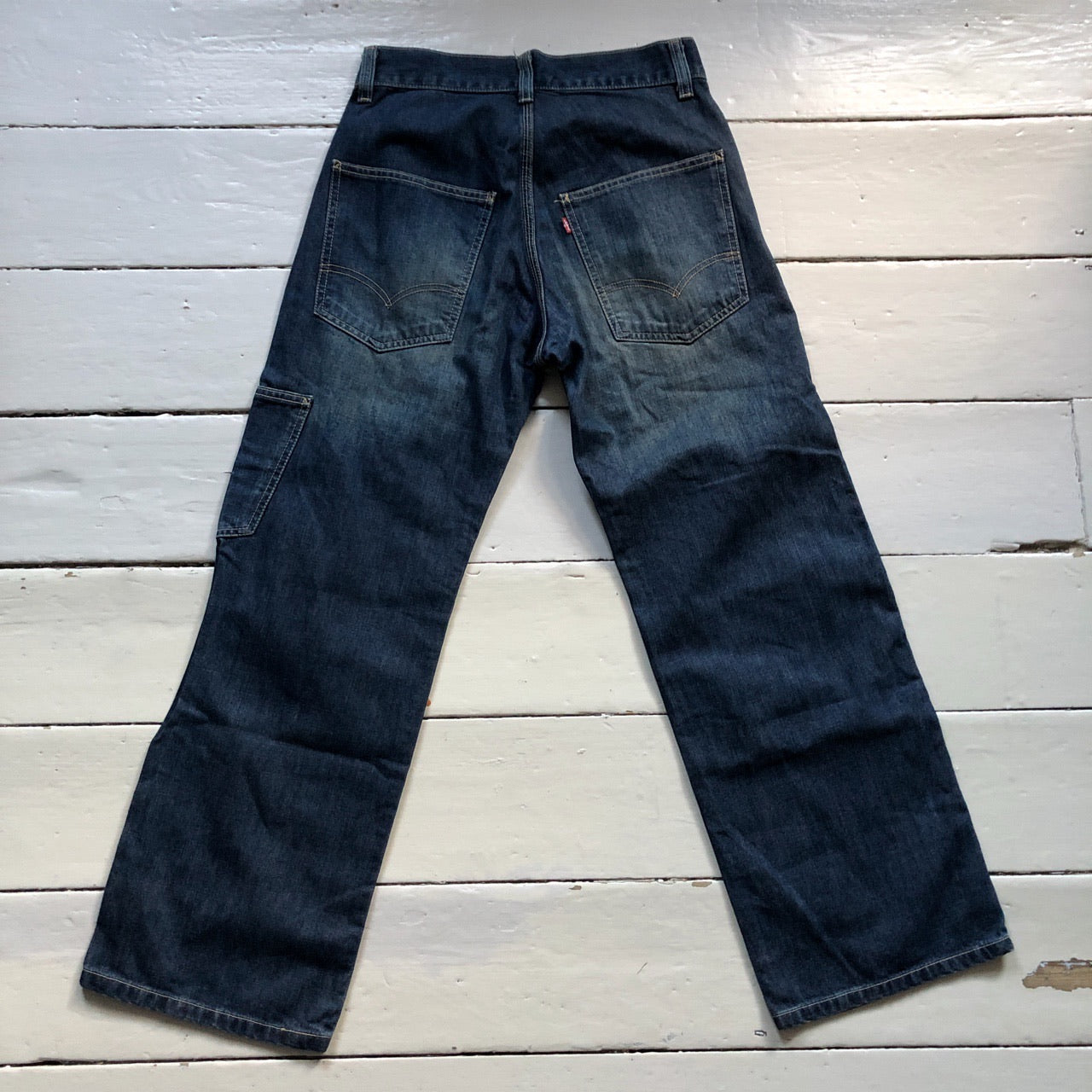 Levis Womens High Waisted Cargo Jeans (28/28)