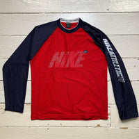 Nike Athletic Vintage Long Sleeve T Shirt (Large)