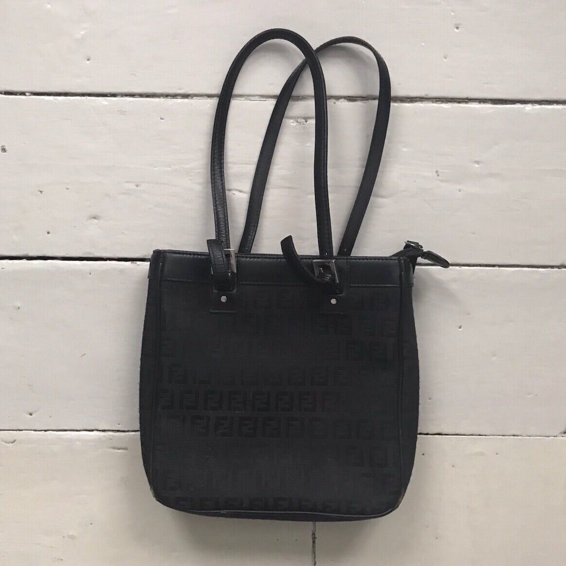 Fendi Monogram Black Handbag