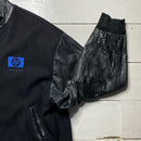 HP Computers Vintage Leather Jacket (Large)