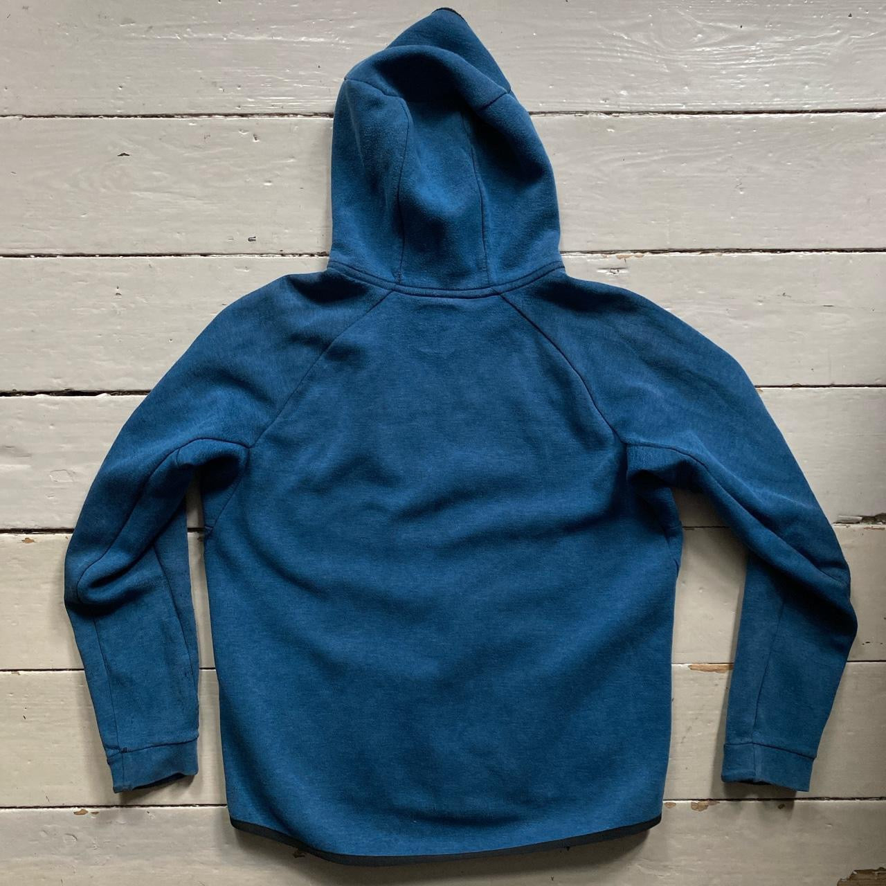 Nike Tech Fleece Blue Hoodie (Medium)