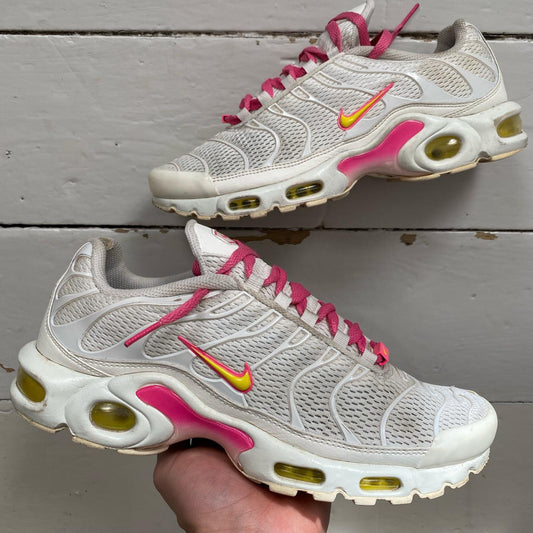 Nike TN Air Max Plus TN’s Sail Digital Pink (UK 7)