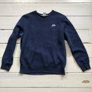 Nike Swoosh Navy Jumper (Medium)
