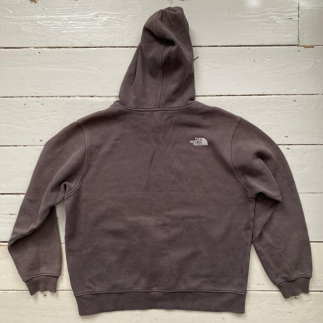 The North Face Brown Hoodie (Large)