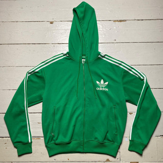 Adidas Green Superstar Hoodie (XL)