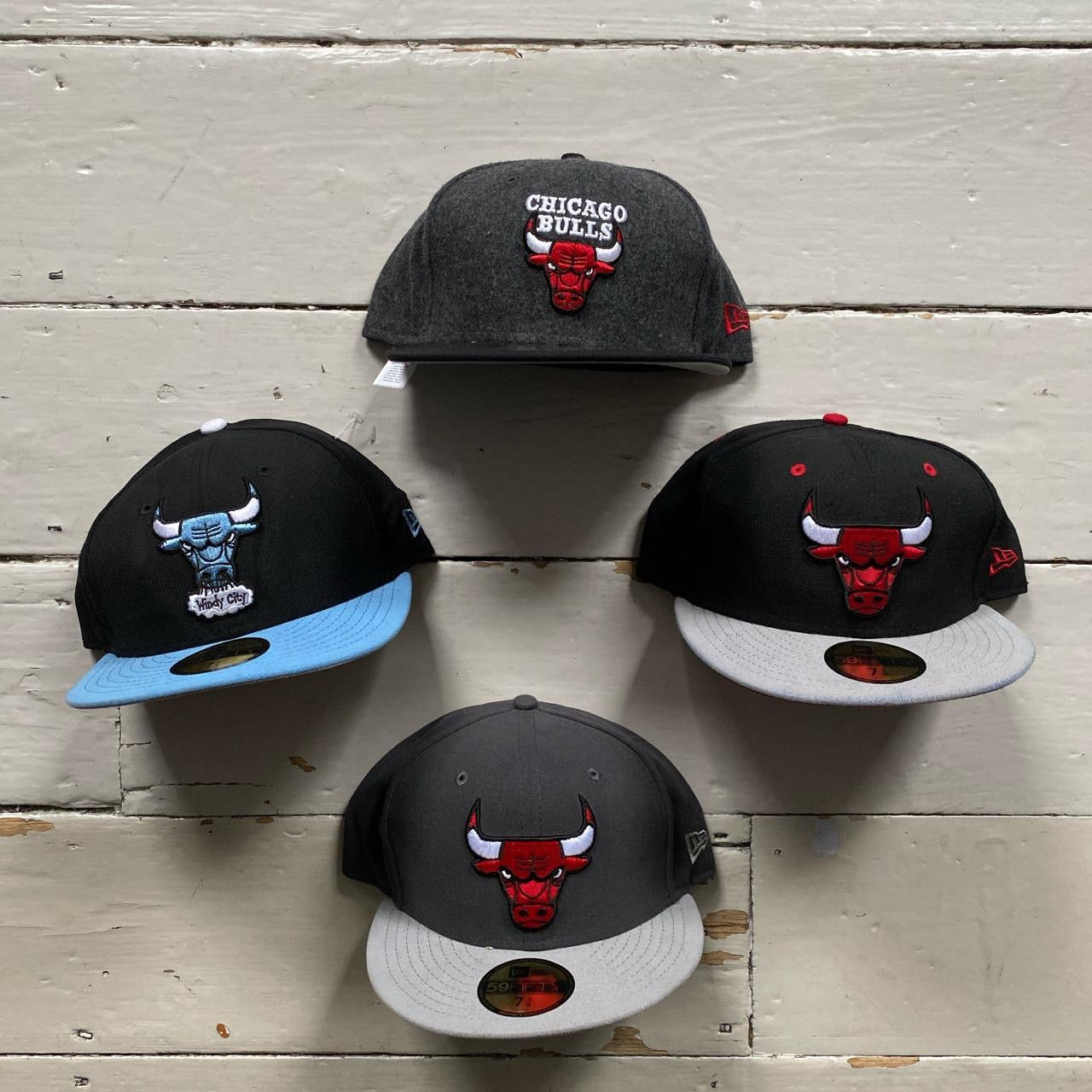 Chicago Bulls Fitted Caps