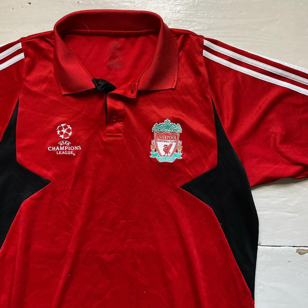 Liverpool Adidas Champions League Polo (Large)