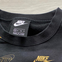Nike Multi Swoosh Black Jumper (XS)