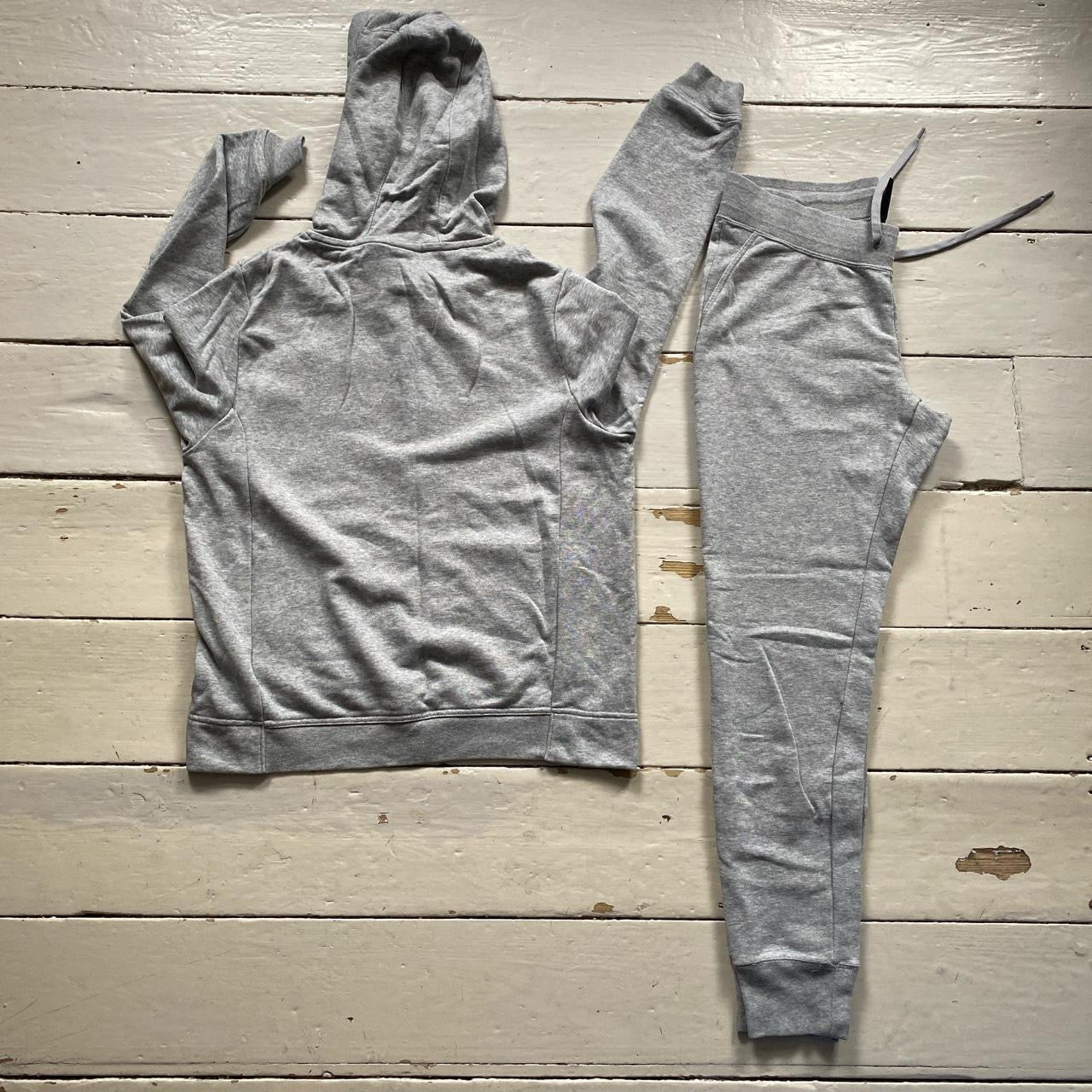 Nike Womens Swoosh Grey Tracksuit (Small)