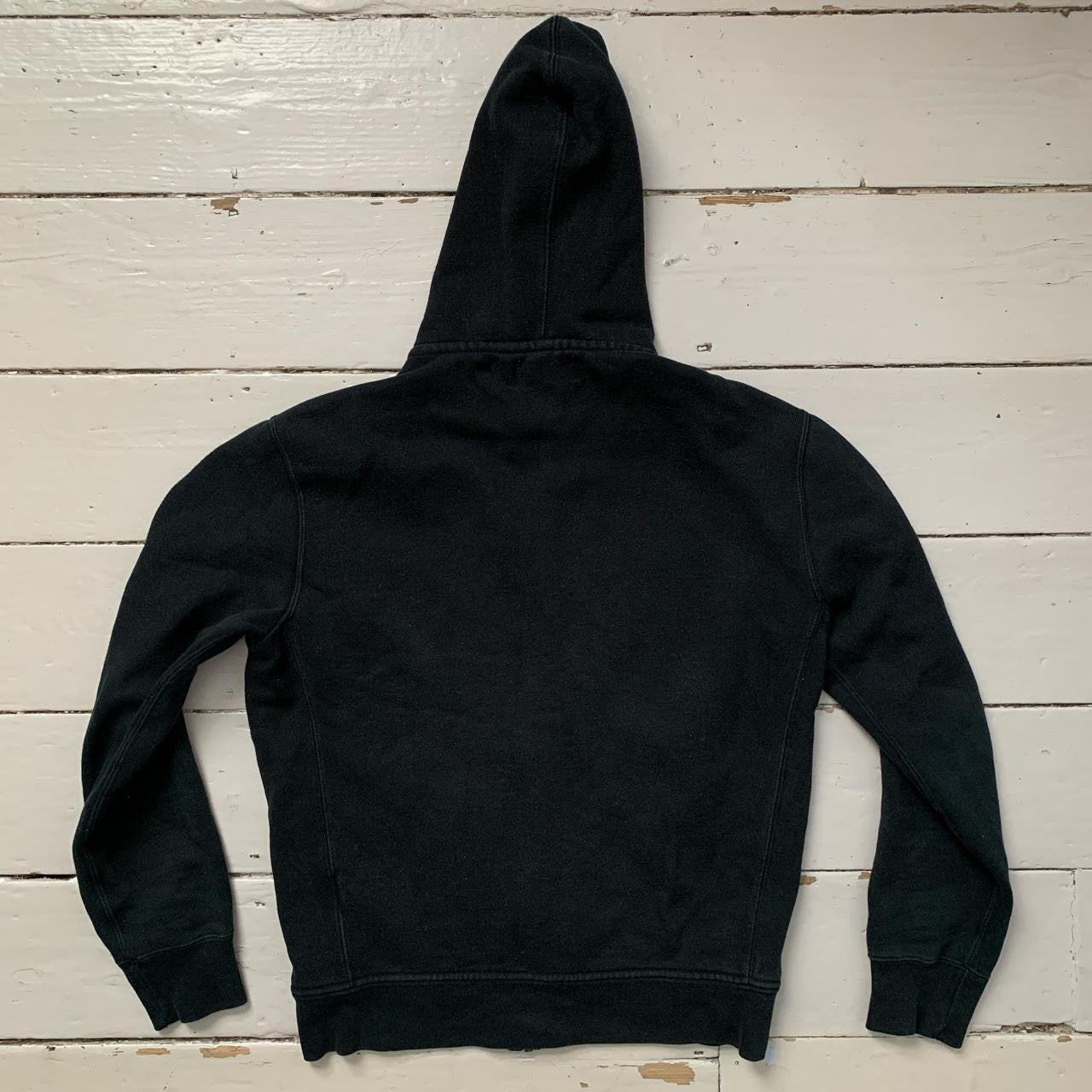 Polo Ralph Lauren Black and Red Hoodie (Medium)