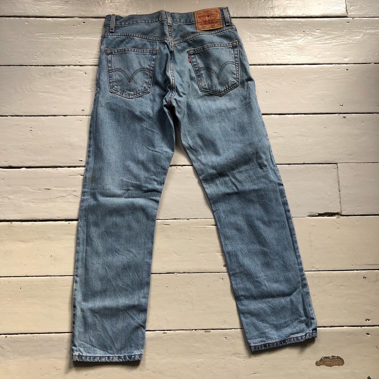 Levis 505 Light Blue Jeans (30/30)