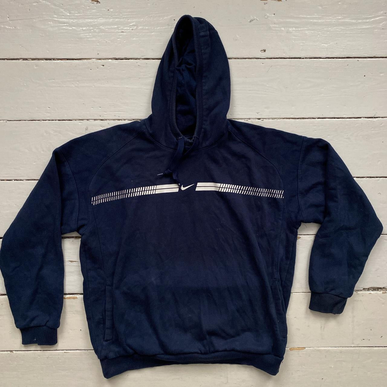 Nike Centre Swoosh Vintage Hoodie (Large)