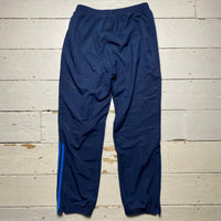 Adidas Baggy Navy Shell Bottoms (Large)