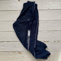 Nike Club Spellout Navy Shell Bottoms (Medium)