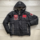 Avirex Reversible Puffer Bomber Jacket (Small)