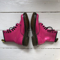 Dr Martens Pink Patent Boots (UK 5)