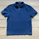 Aquascutum Blue Polo Shirt (XXL)