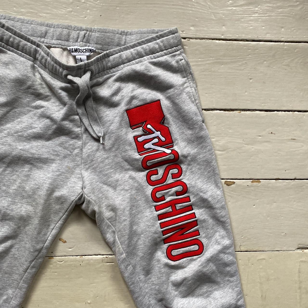 H&Moschino Grey Joggers (Large)