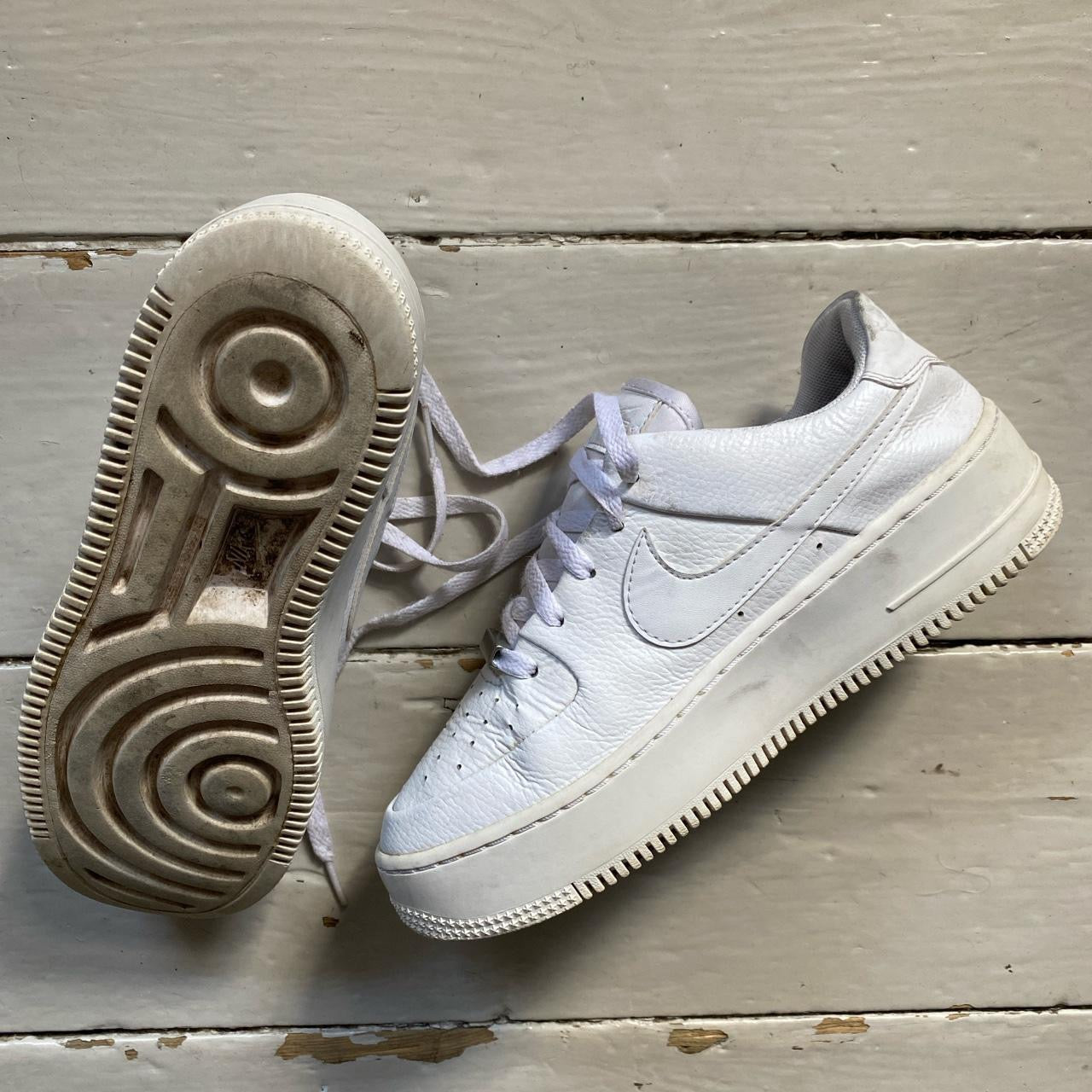 Nike Air Force 1 Platform White (UK 6)