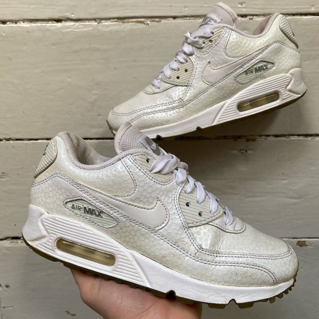 Nike Air Max 90 White (UK 3.5)