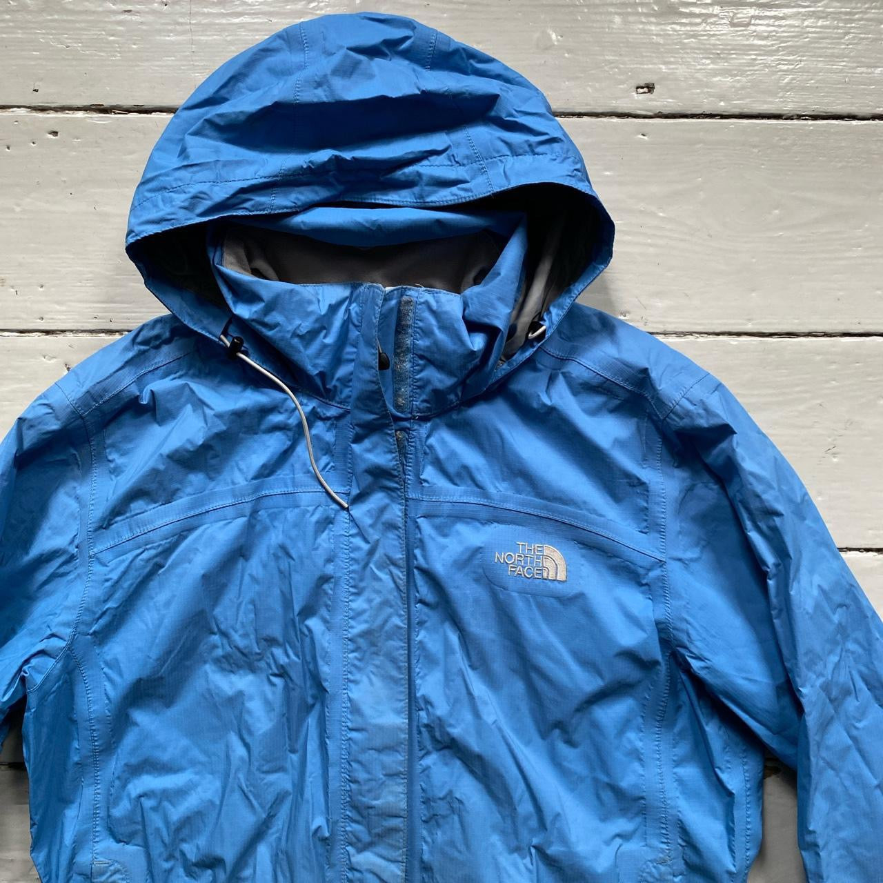 The North Face Womens Light Blue Jacket (Womens Large)