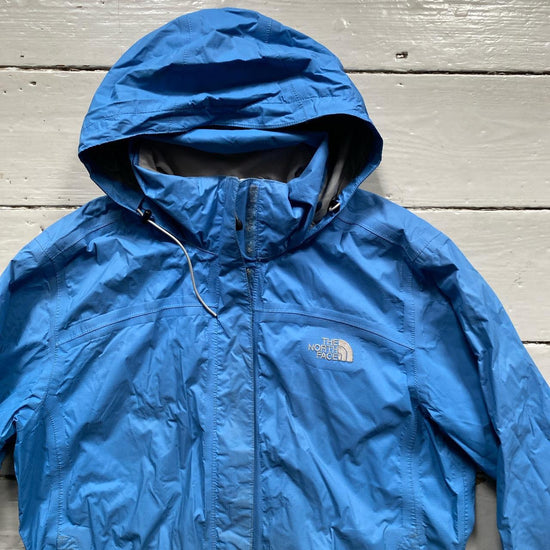 The North Face Womens Light Blue Jacket (Womens Large)