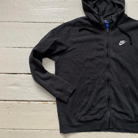 Nike Swoosh Black Hoodie (Large)