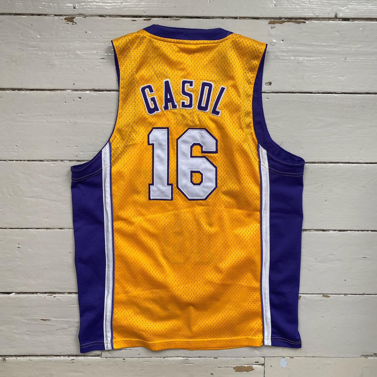 LA Lakers Gasol Jersey and Shorts (Medium)