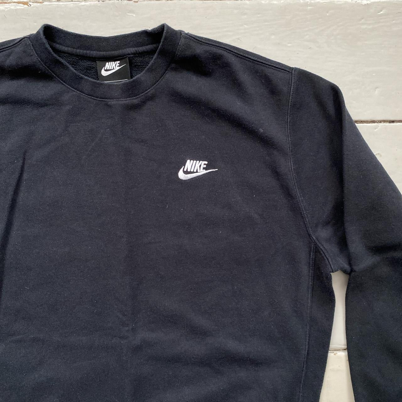 Nike Swoosh Jumper Black (Medium)