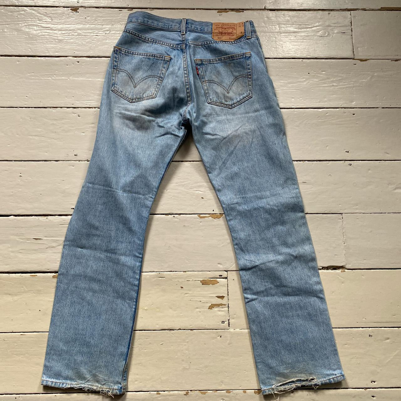 Levis 502 Light Wash Jeans (32/32)