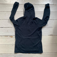 Nike Box Logo Swoosh Black Quarter Zip Jumper (Medium)