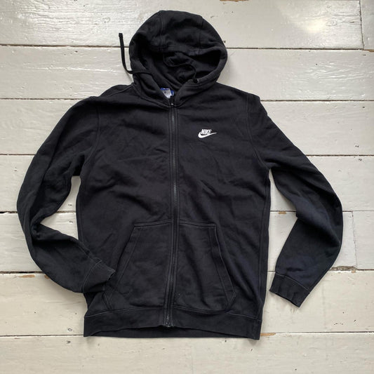 Nike Swoosh Black Hoodie (Medium)