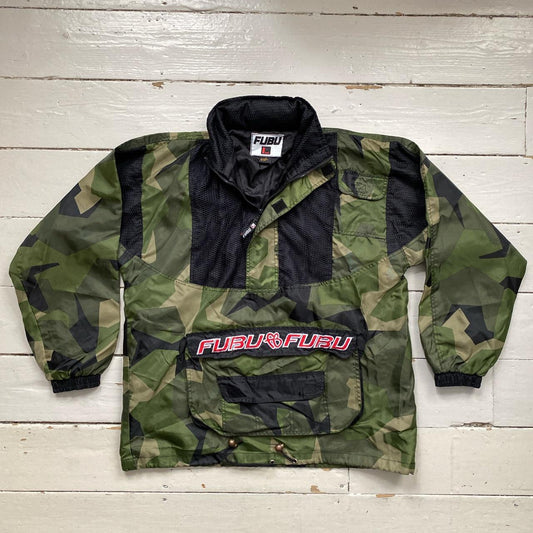 FUBU Vintage Camouflage Jacket (Large)