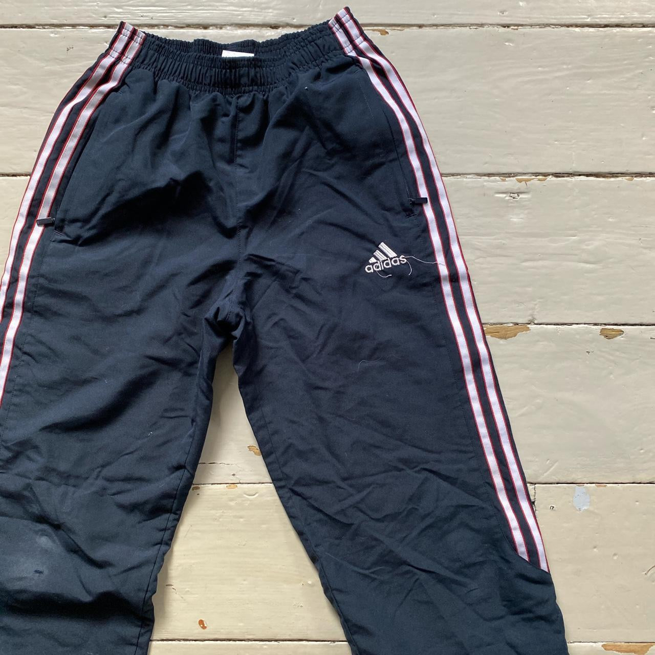 Adidas Navy Shell Bottoms (26/27)