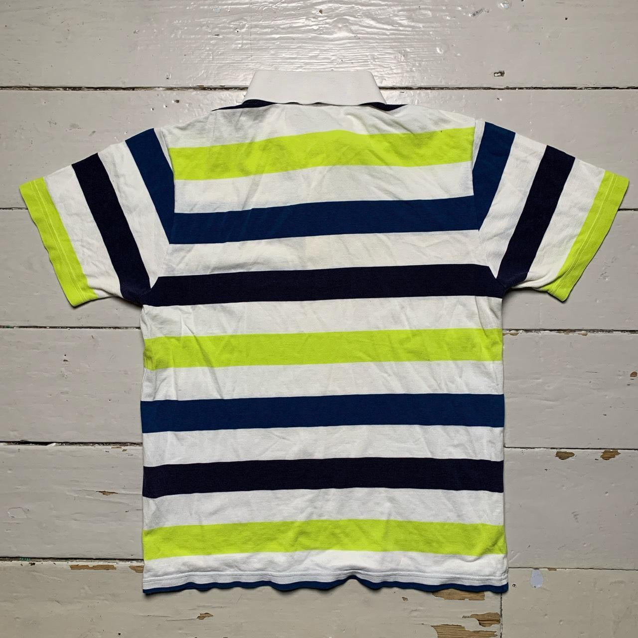 Lacoste Striped Polo Shirt (Medium)