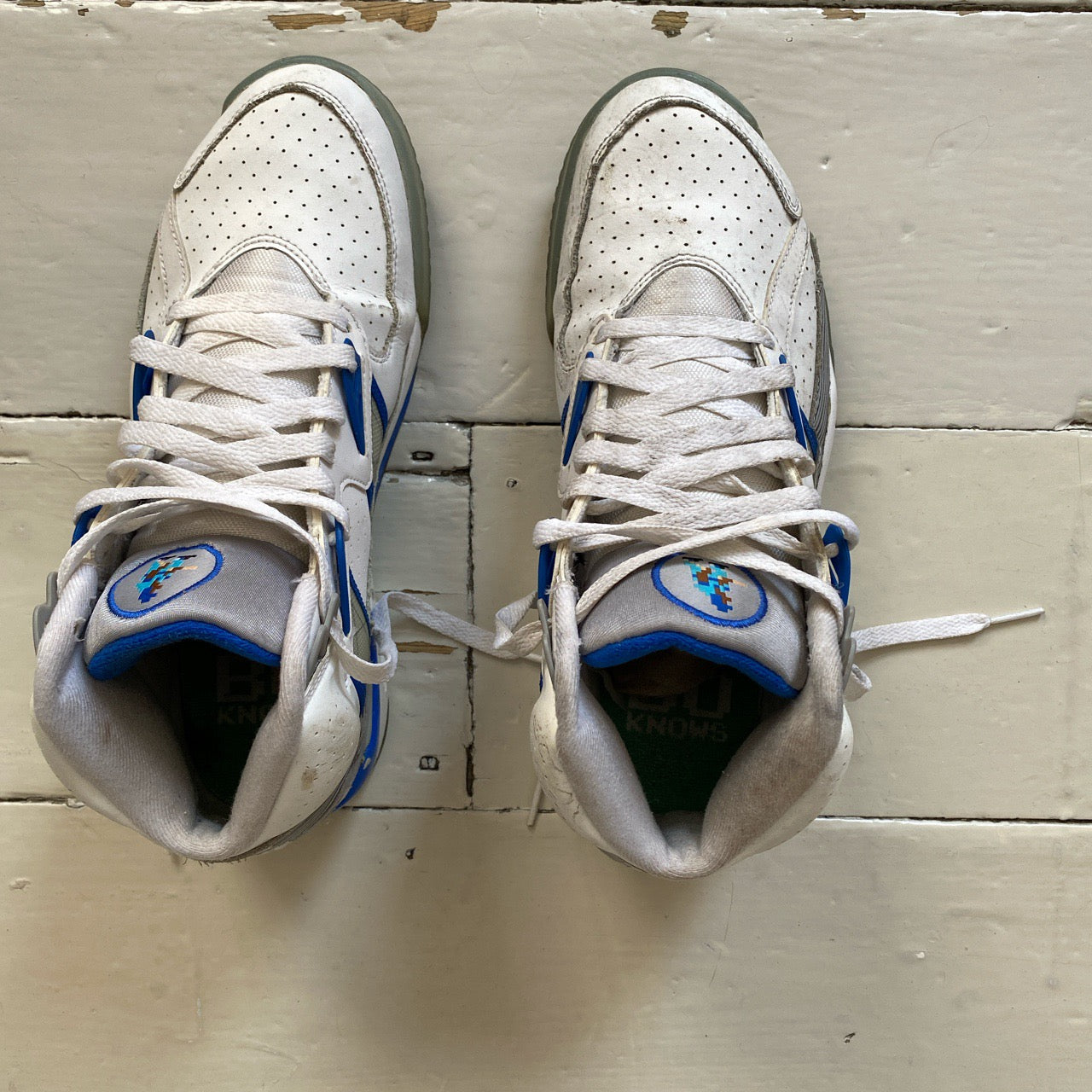 Nike Air Trainers SC Broken Bats (UK 7.5)