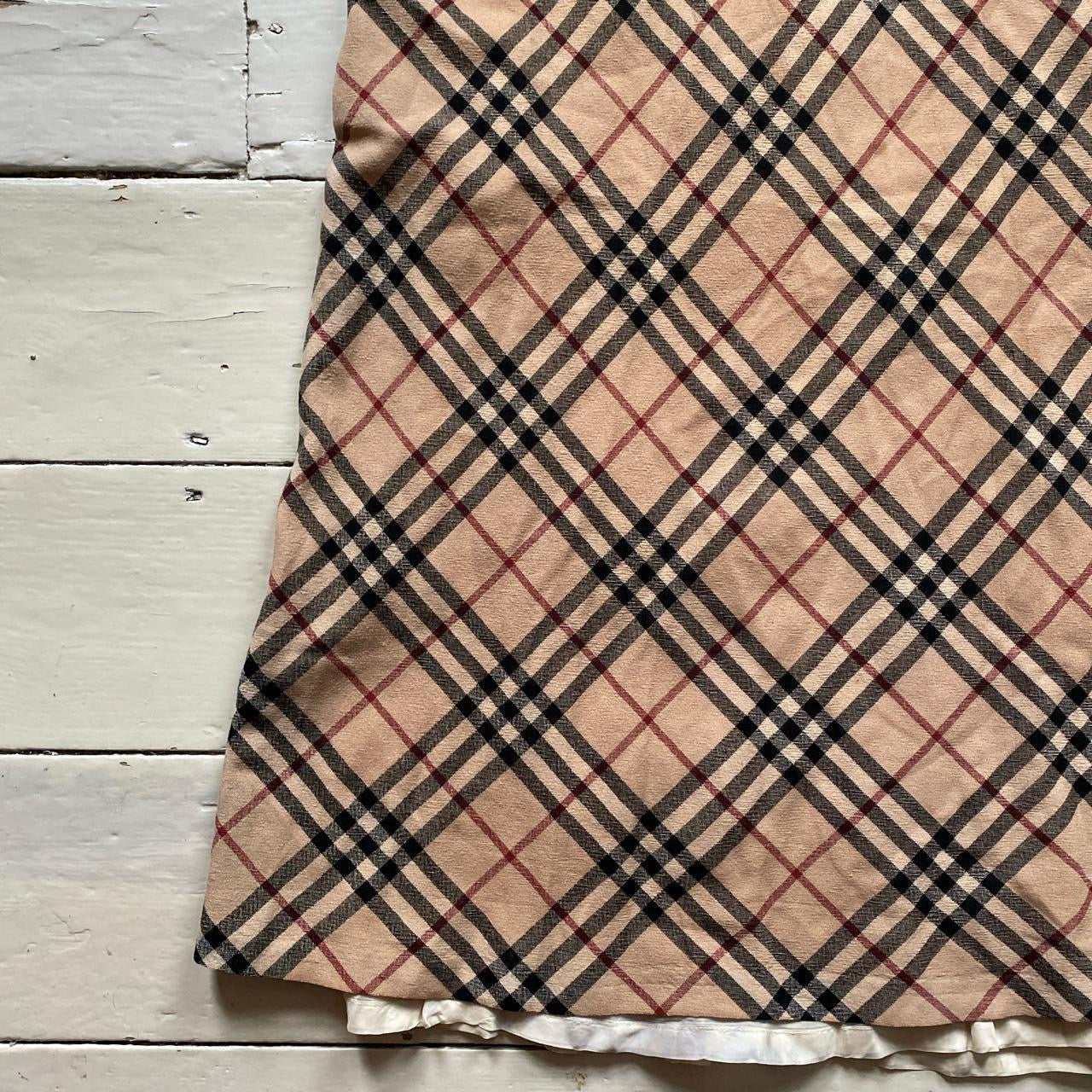 Burberry London Nova Check Maxi Skirt (US 12)