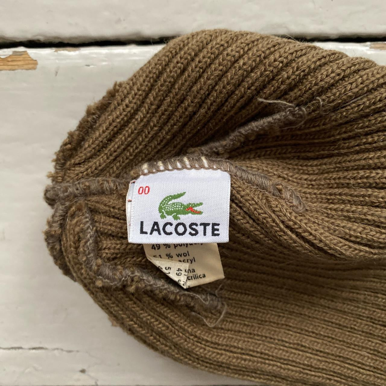 Lacoste Beanie Brown