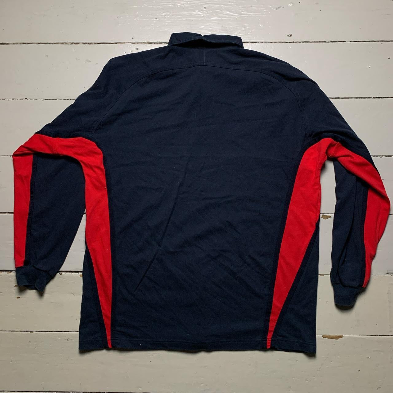 England Rugby Vintage Polo Jersey (XXL)