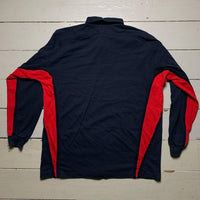 England Rugby Vintage Polo Jersey (XXL)