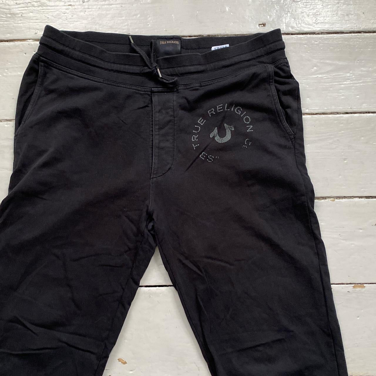 True Religion Black Joggers (Large)