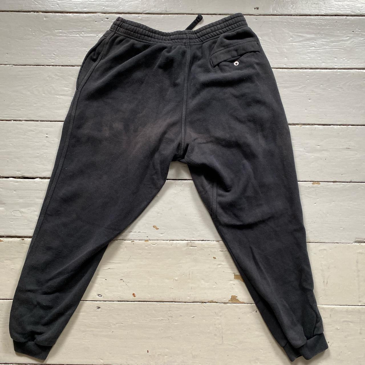 Nike Swoosh Black Joggers (Large)