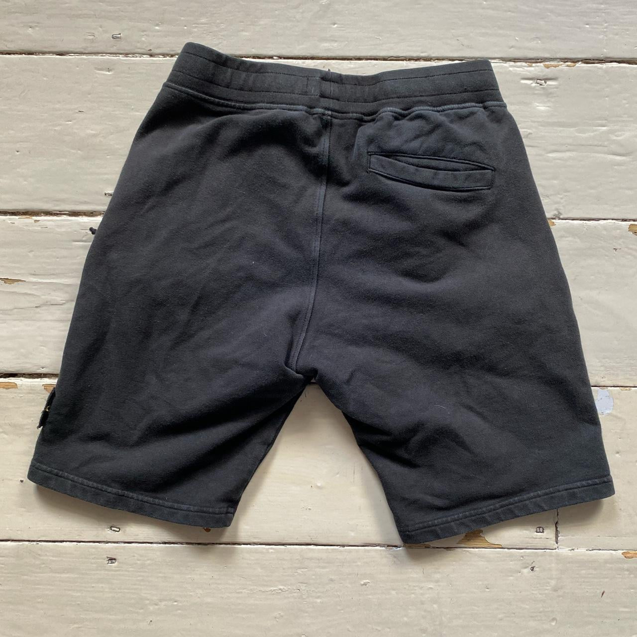 Stone Island Junior Black Shorts (Age 12)
