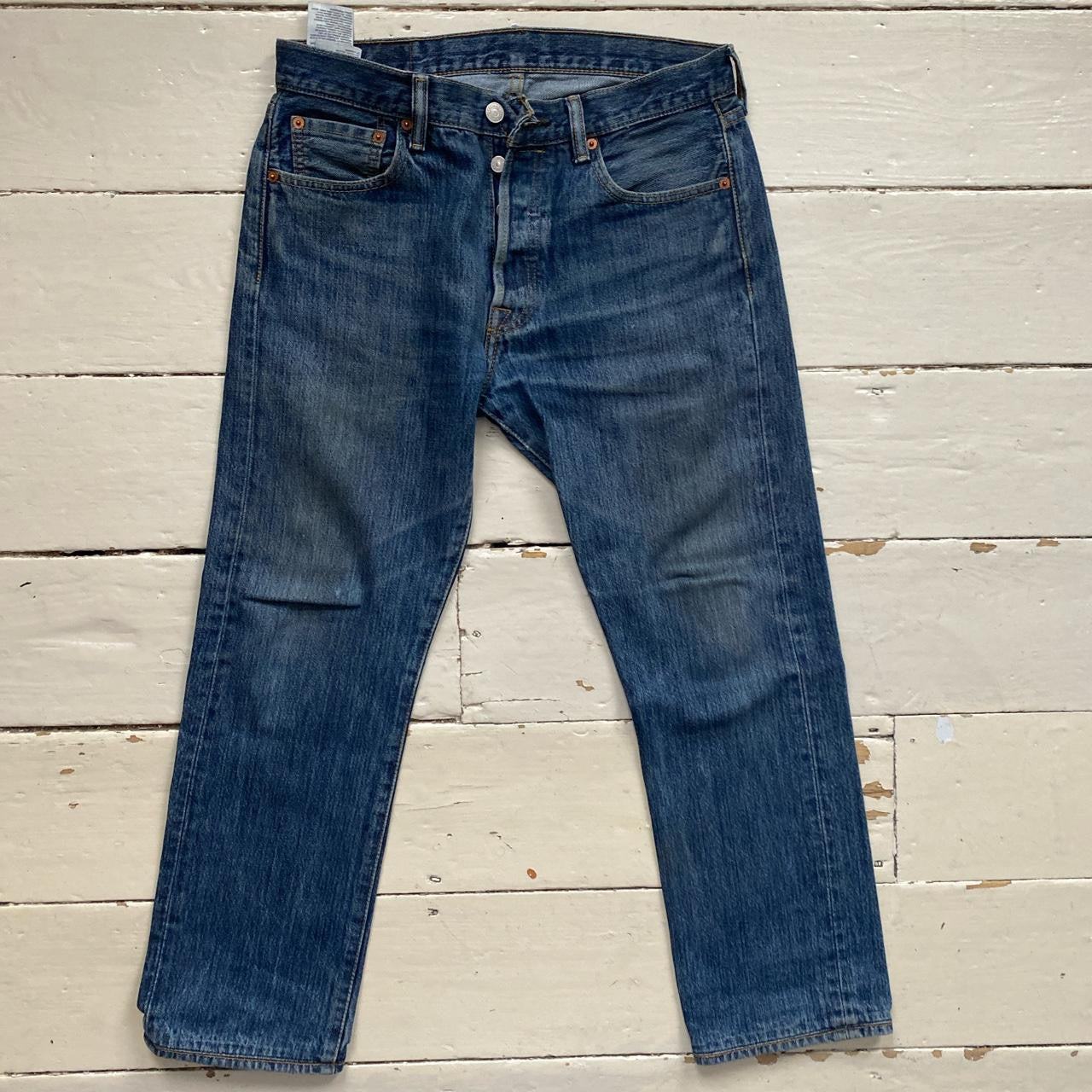 Levis 501 Blue Jeans (30/27)