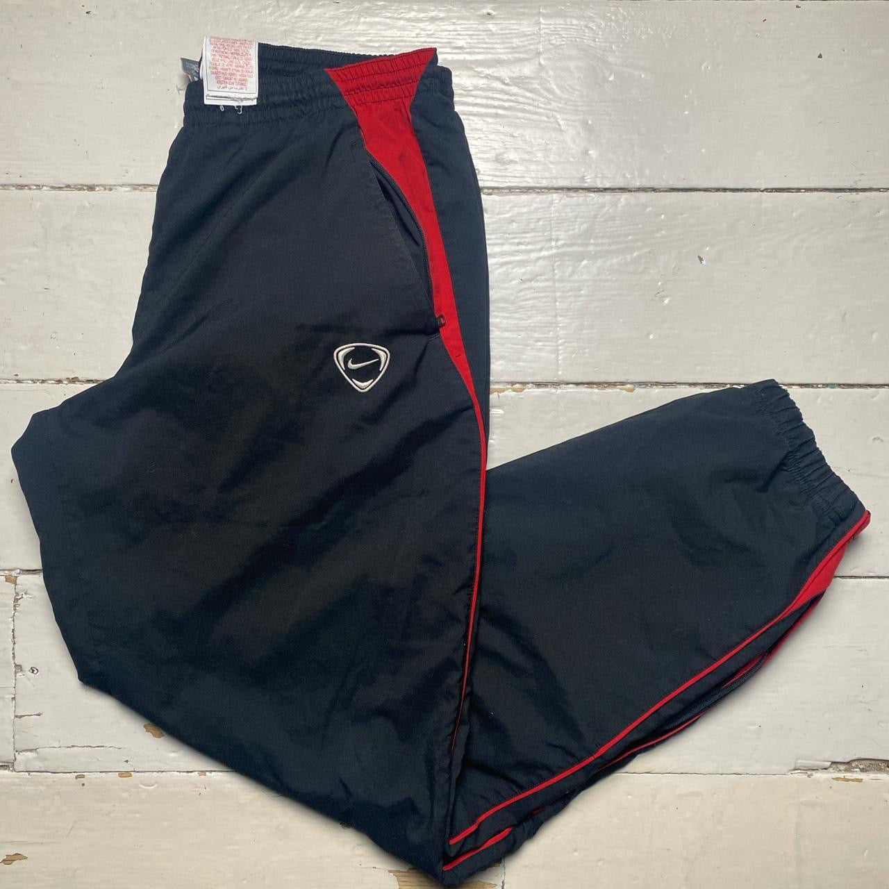 Nike Swoosh Vintage Baggy Shell Bottoms (Large)