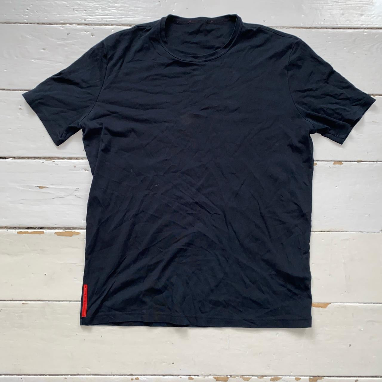 Prada Vintage Black T Shirt (XL)